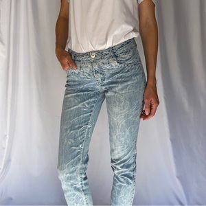 Ermanno Scervino patterned jeans.